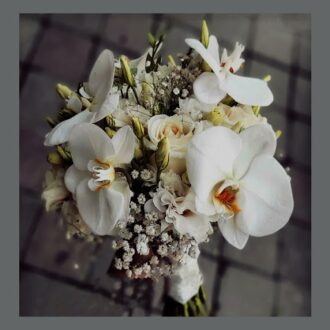 تاج گل ارکیده برای مراسم شادی